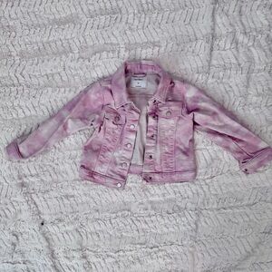 Bundle kids clothes Pink TieDye Kid Denim Jacket beetles overalls corduroy dress